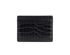 Saint Laurent Croc Embossed Card Holder, back view